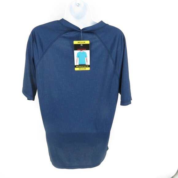 ZeroXposur Mens Medium Navy UPF 50+ Stretch Quick Dry Shirt NWT $48 - Picture 4 of 5